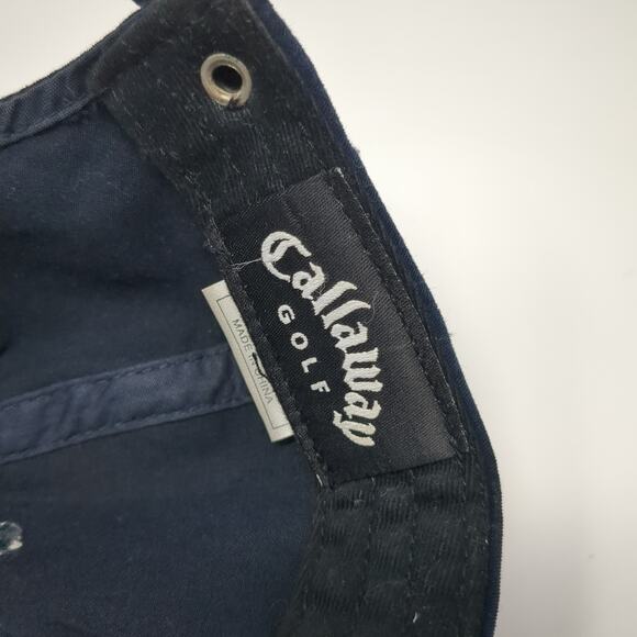 Callaway Golf Slideback Baseball Cap Blue One Size Adjustable Embroidered - Picture 9 of 10